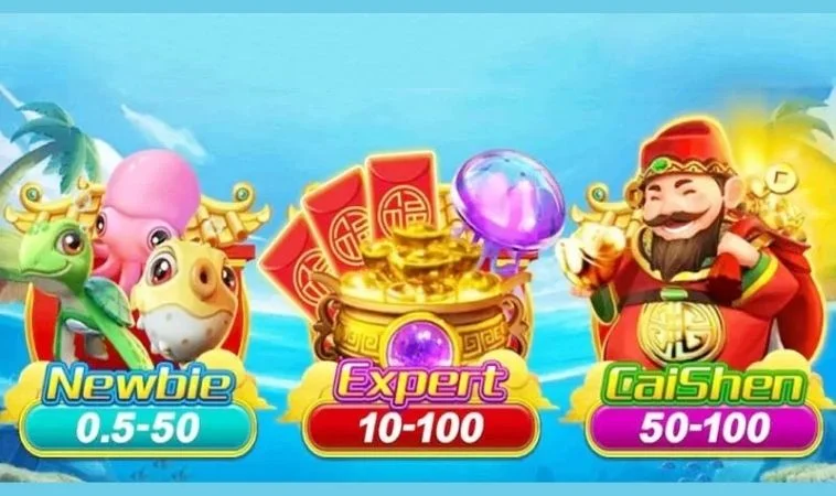 Cách Chơi Bắn Cá Thần Tài Tại Bet88 Tối Ưu Cho Người Mới 2 Các cấp độ phòng chơi Bắn Cá Thần Tài tại Bet88